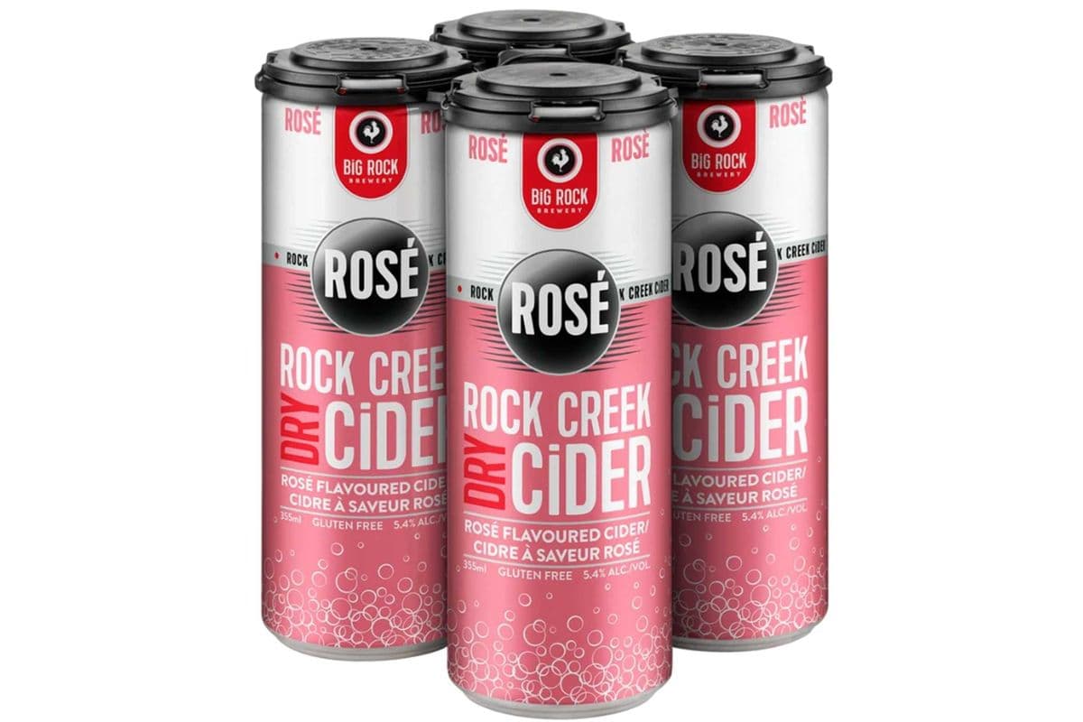 ROCK CREEK CIDER ROSE (4 x 355ML)