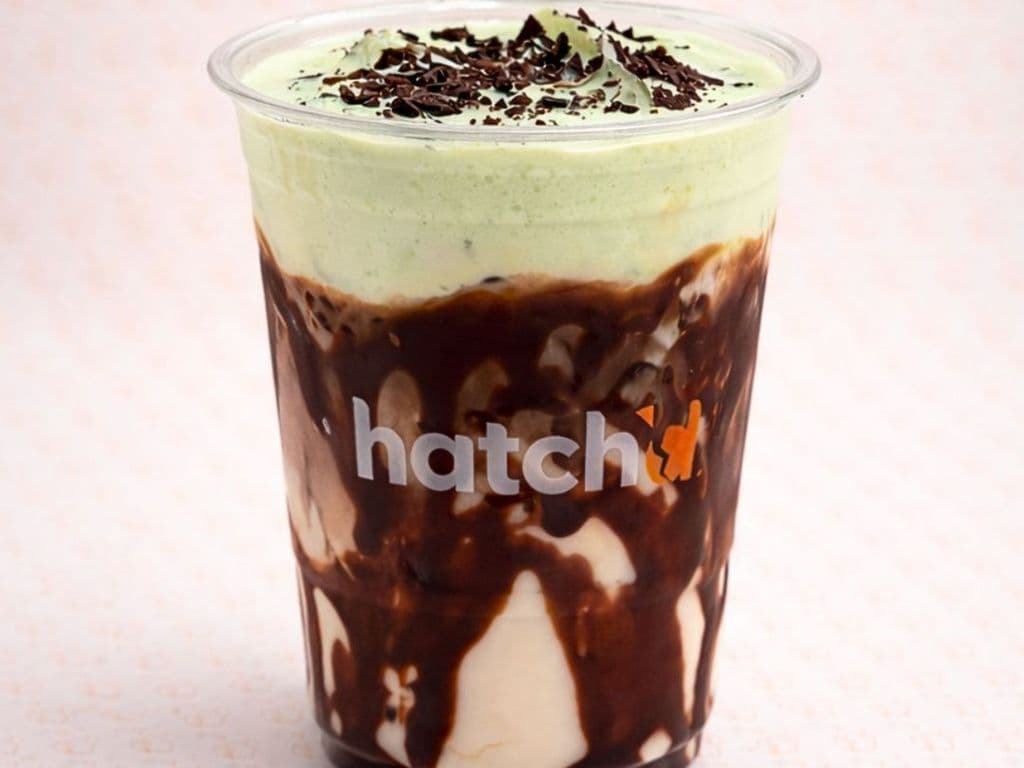 Dubai Chocolate Cold Brew Latte