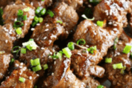 7. Satay Beef Skewers (3 pcs)