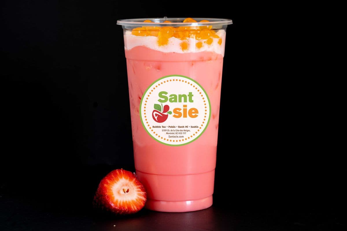 Fraise (Thé au lait)