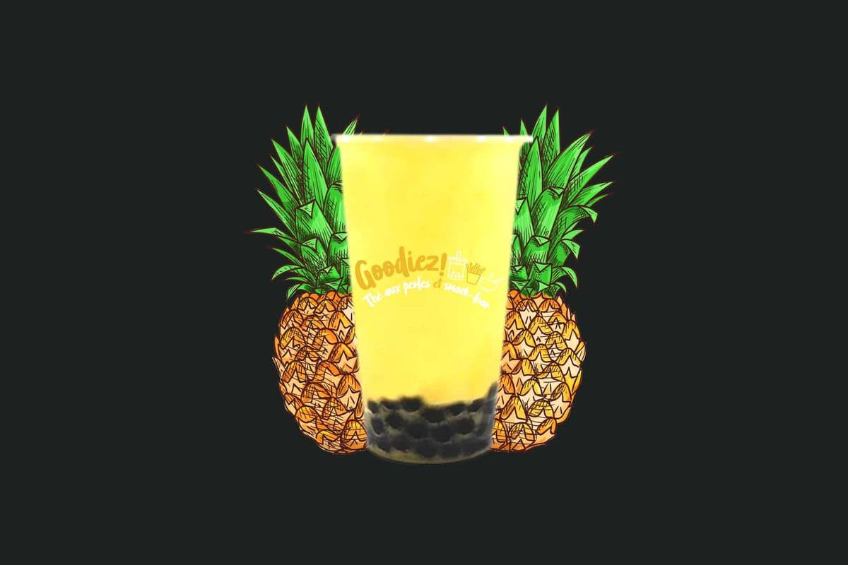 Ananas / Pineapple (grand thé aux perles fruité)