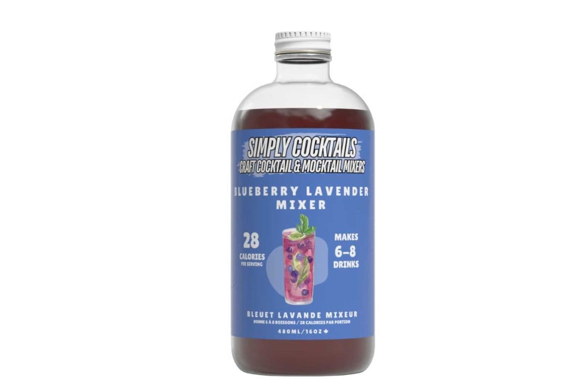 Simply Cocktails Blueberry Lavender Mixer (480 ml)