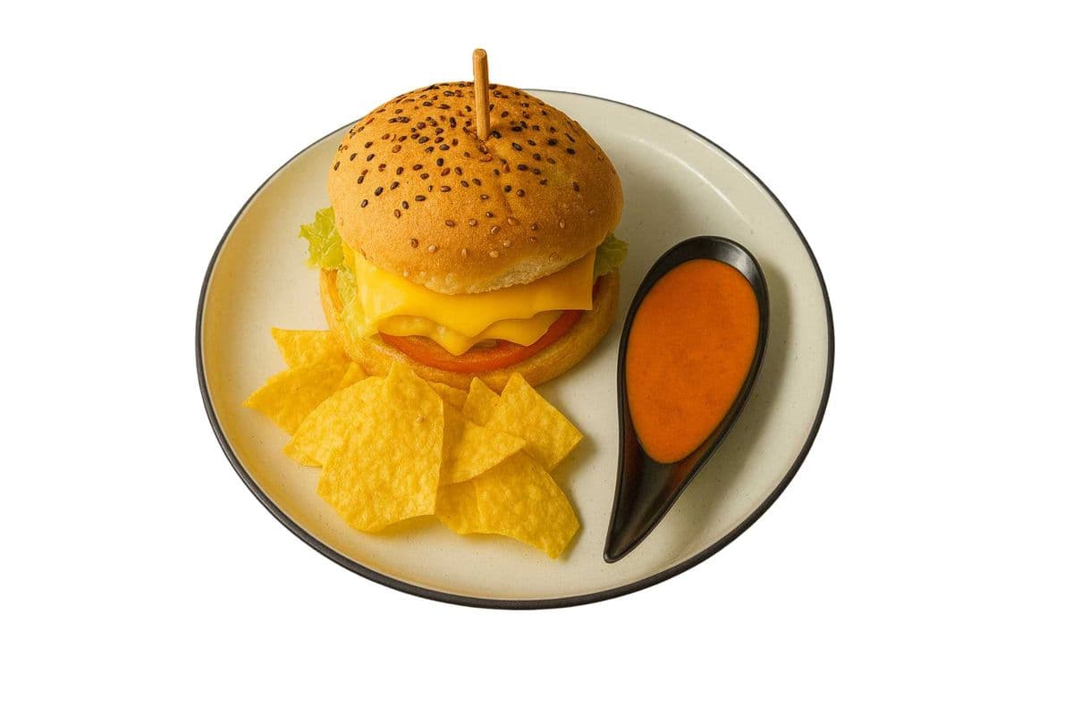 Afghani Chaap Burger