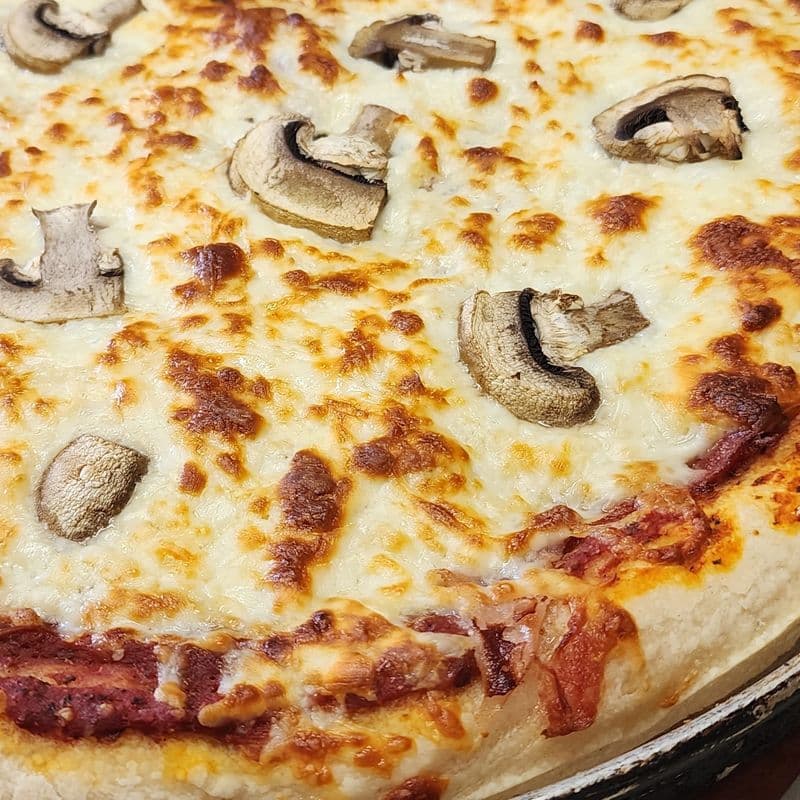 Pepperoni N Mushroom Pizza