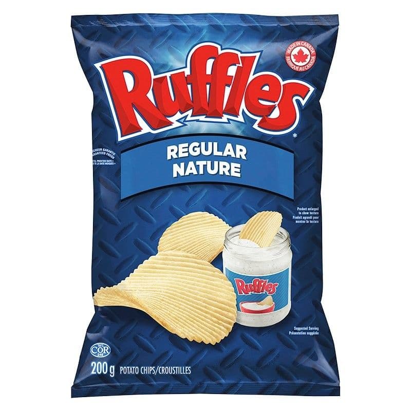 Ruffles Regular Chips Bag (200 g)