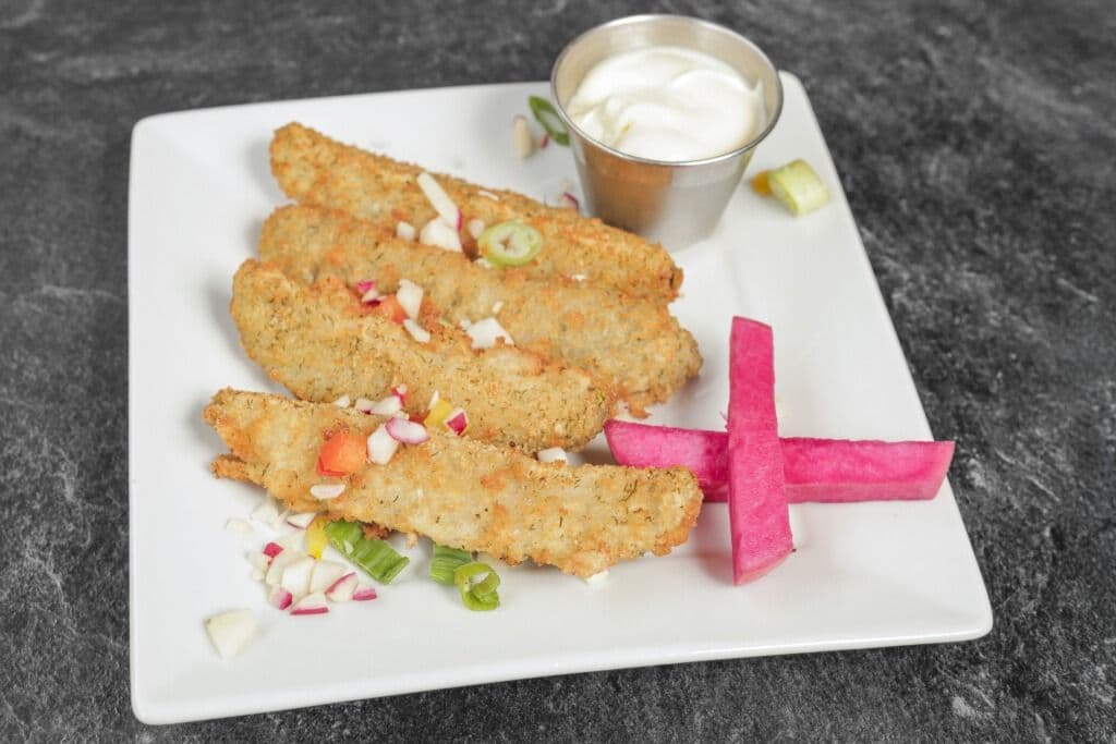 Cornichons frits (4 mcx)