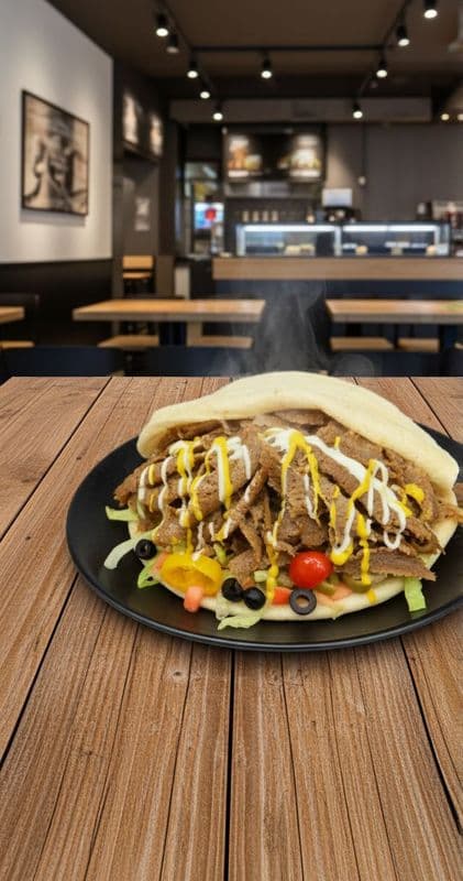 Large 3 Meats Mix Donair