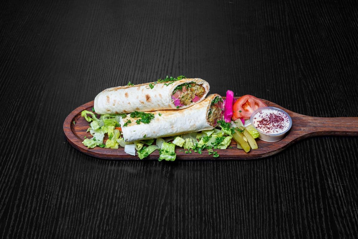 Falafel Saj Wrap Large