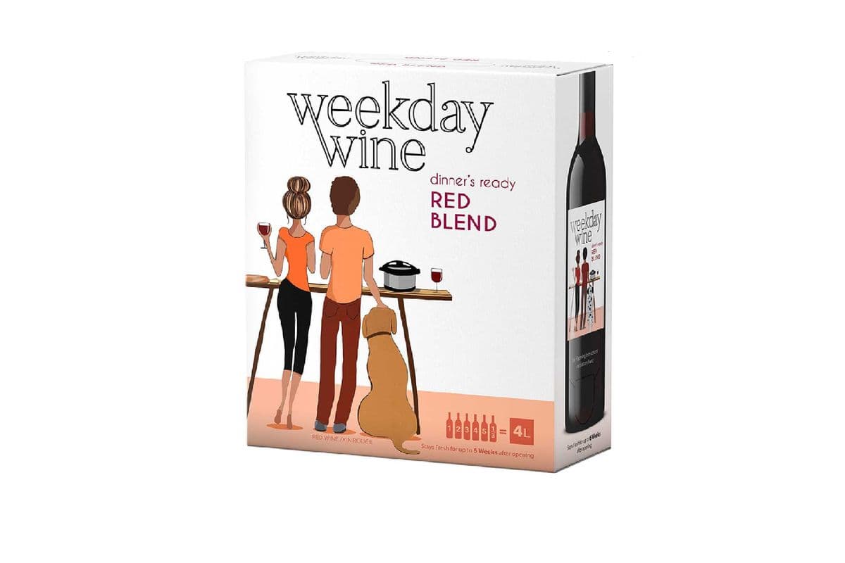 Weekday Wine Red Blend (1 x 4 L)