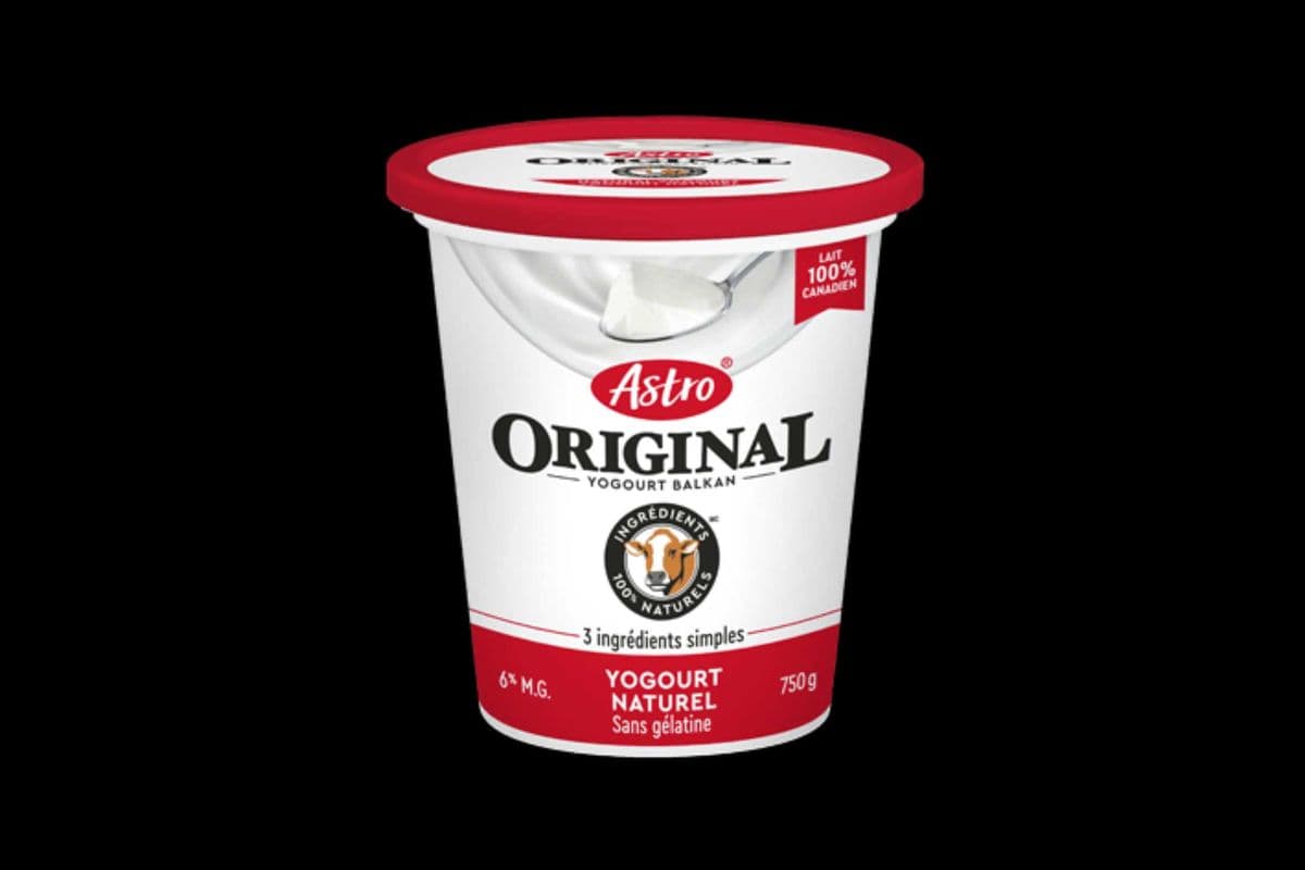 Yogourt Astro Nature 6% (750 ml)