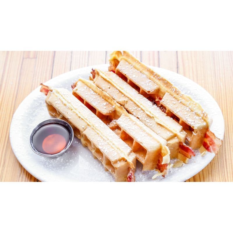 Waffle Bacon