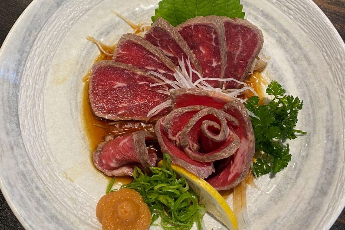 A13. Beef Tataki 生牛肉刺身