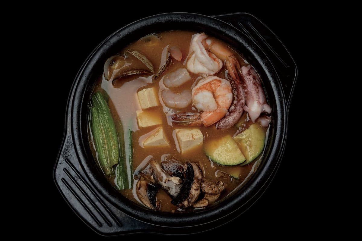 03-2 해물 된장찌개 Seafood Doenjang Jjigae(Soybean Paste Stew)