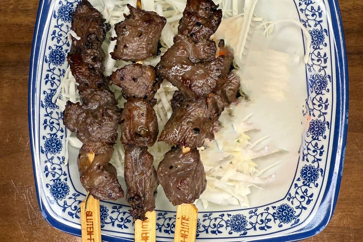 F2 牛肉串 Rosemary Steak Skewer 3pcs