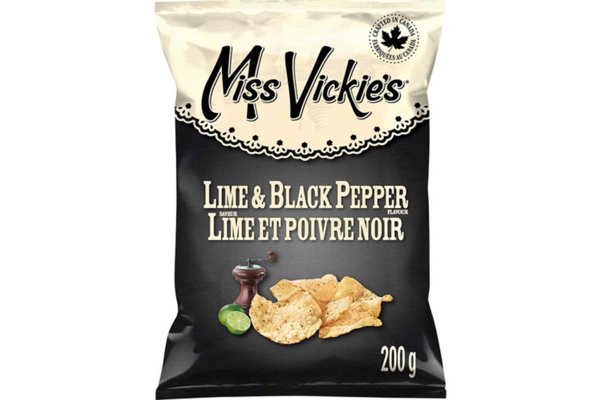 Miss Vickie's Lime & Black Pepper (200 gm)