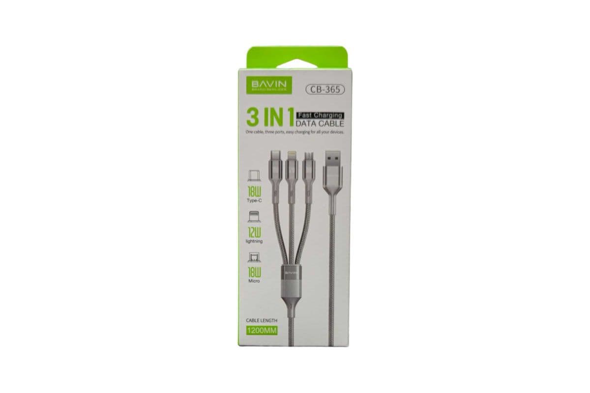 Bavin 3 In 1 Cable