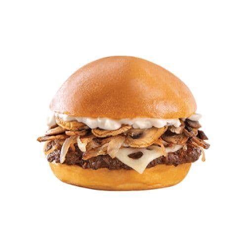 Mega Mushroom Swiss Burger