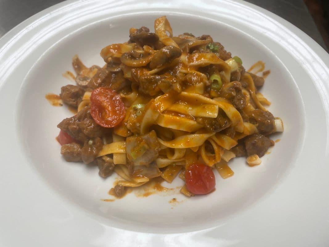 Lamb Fettuccine