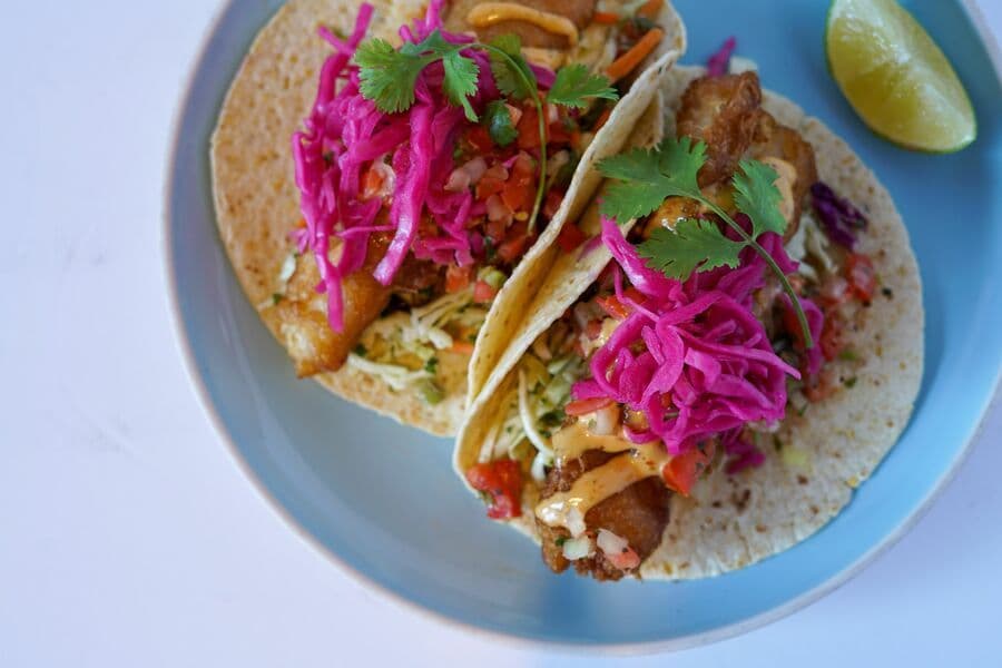 CRISPY FISH TACOS