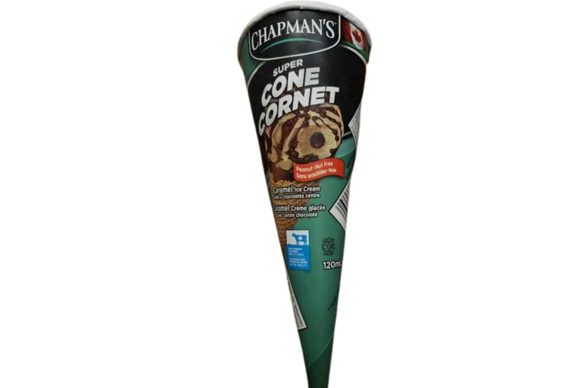 Chapman's Super Cone Caramel Ice Cream with a Chocolatey Centre (120ml)