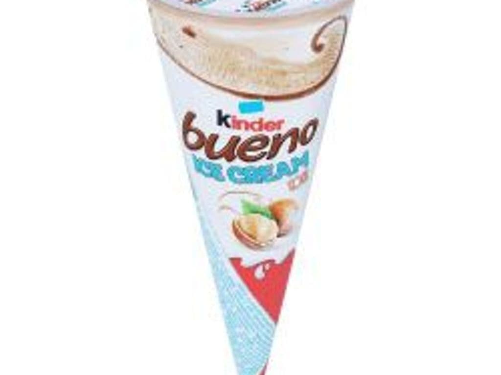 Kinder Bueno UK Ice Cream - White