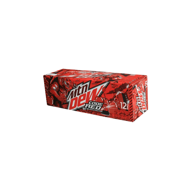 Mountain Dew Code Red 12-Pack - USA (355ml)