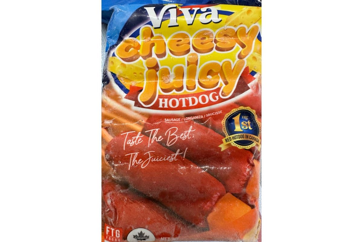 Viva Cheesy Juicy Hotdogs (600 g) (600g)