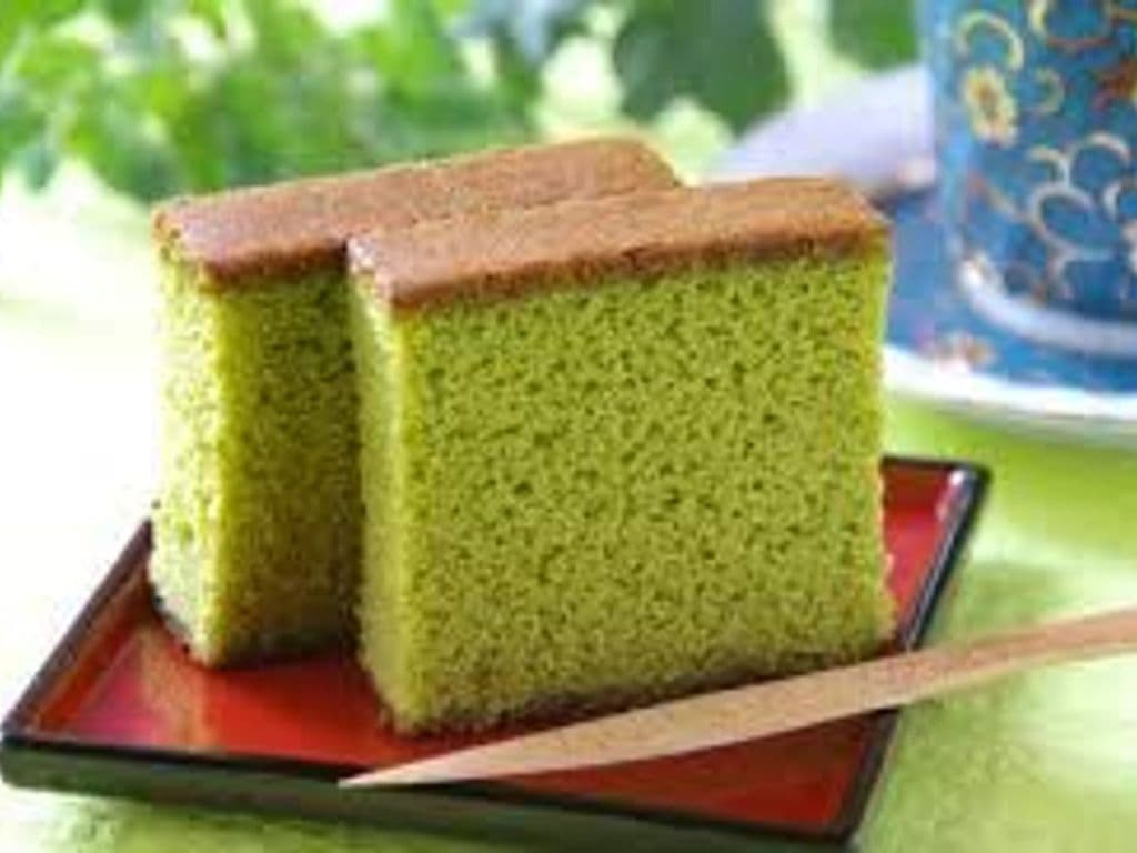 Matcha Honey CASTELLA cake