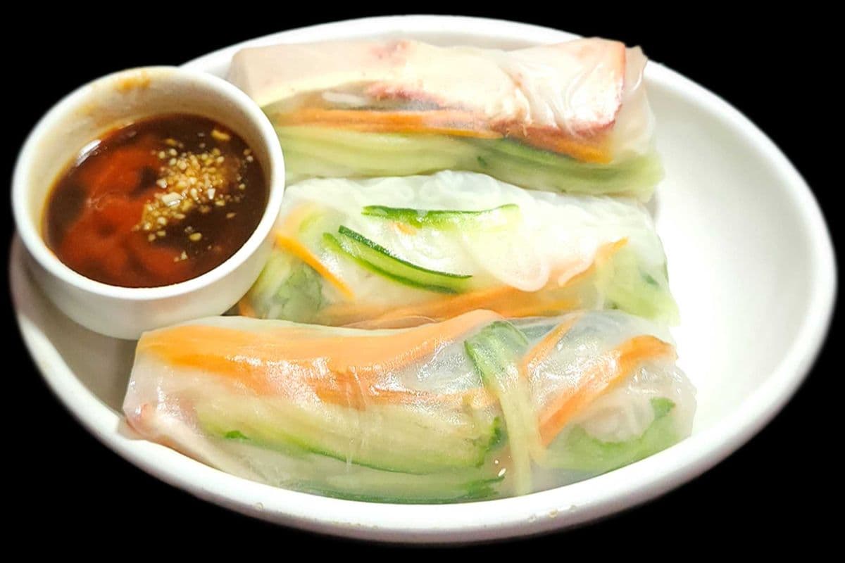1. Salad Rolls - Shrimp (3pcs)