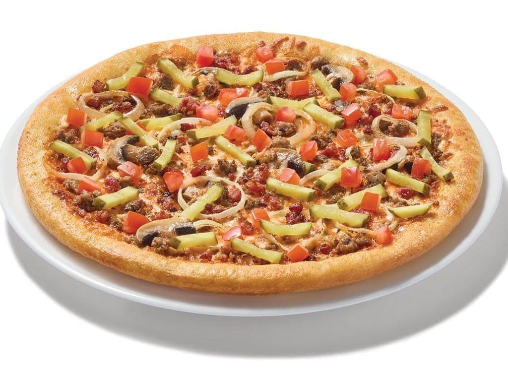 Smash Burger Pizza