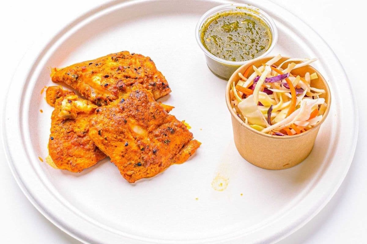 Fish Achari (Basa) (Cooked)(1lb) (1 lb)