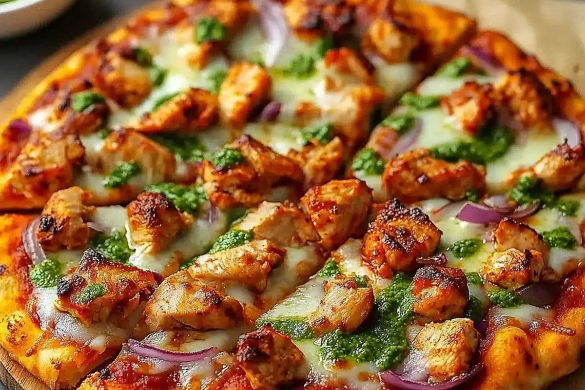 18. 10" Small Chicken Tikka Pizza