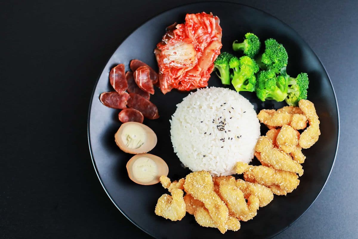 B10. Style Sesame Crispy Fish Bento (Regular) (Regular)