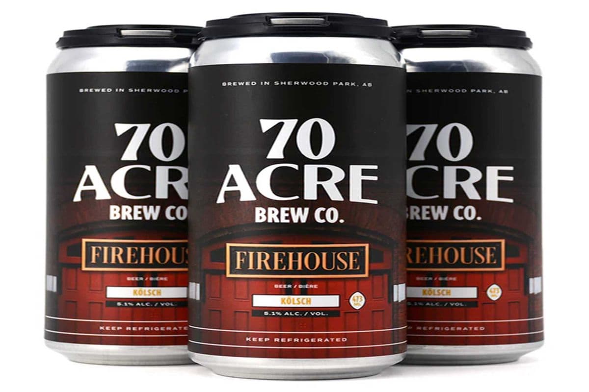 859764. 70 Acre Firehouse Kolsch (1 x 4pc)