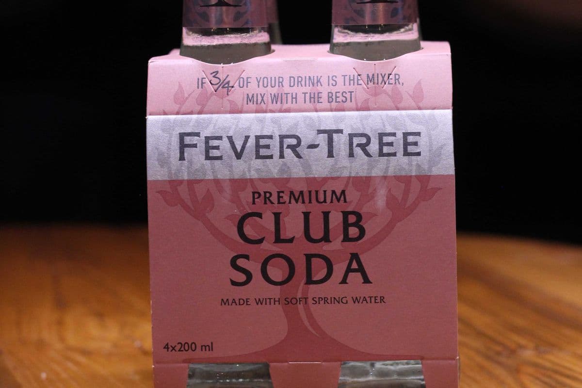 Fever Tree Club Soda 4 Pack (200ml)