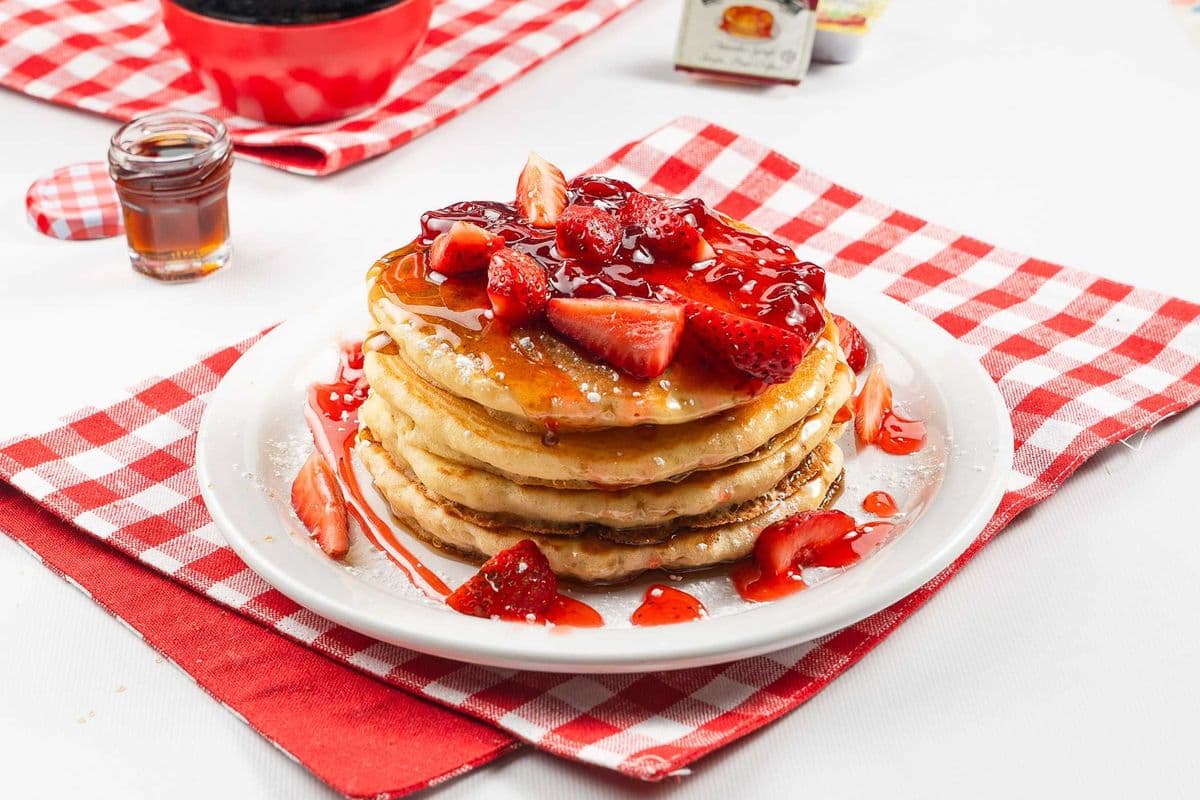 Strawberry Pancake