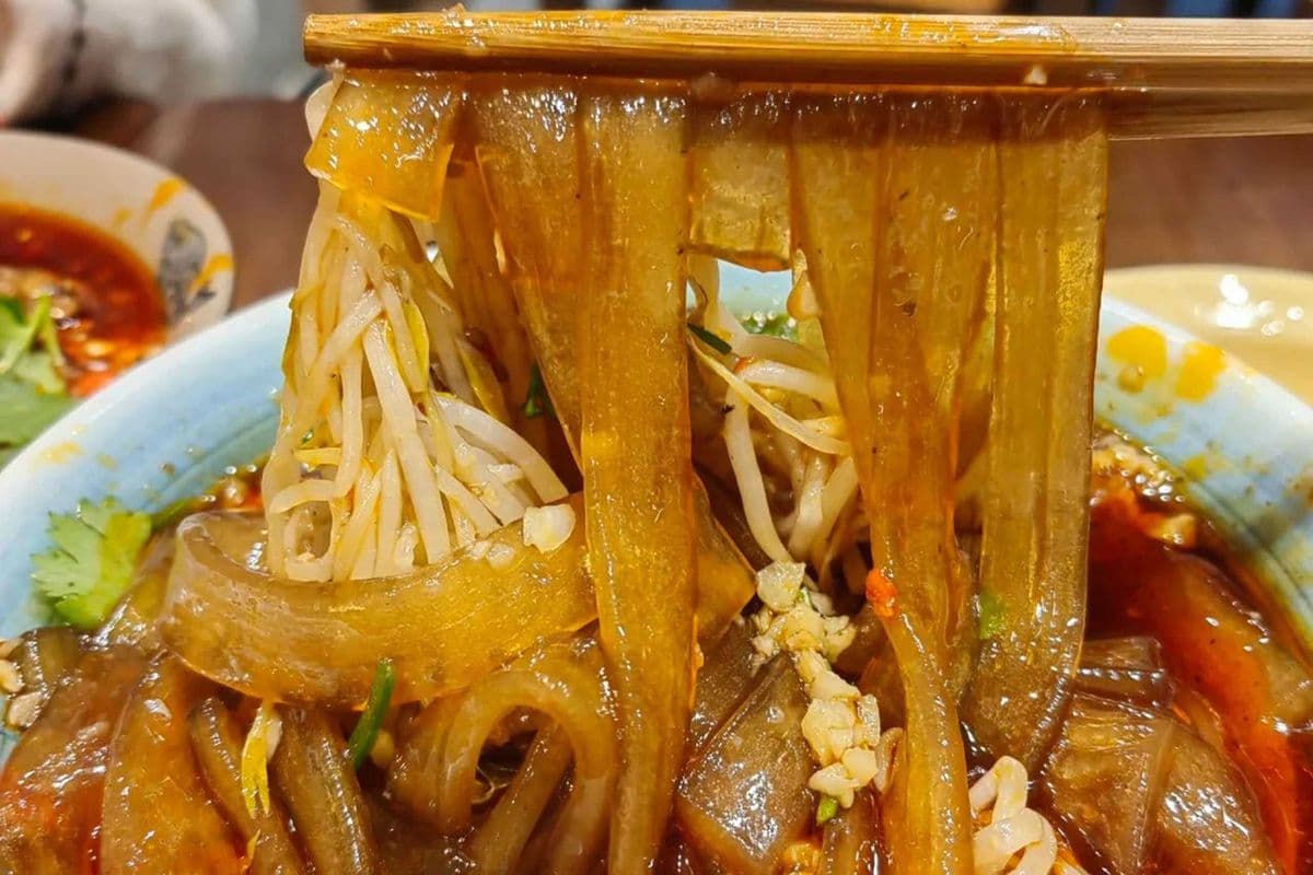 Spicy Sweet Potato Vermicelli