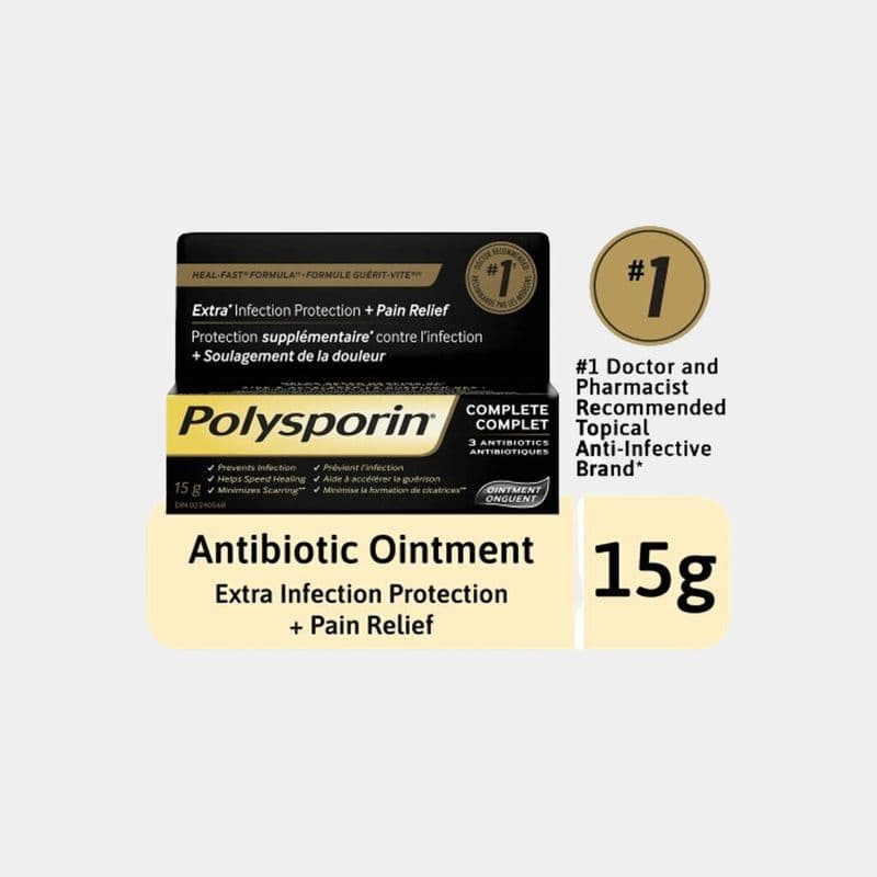 Polysporin Complete Antibiotic Ointment
