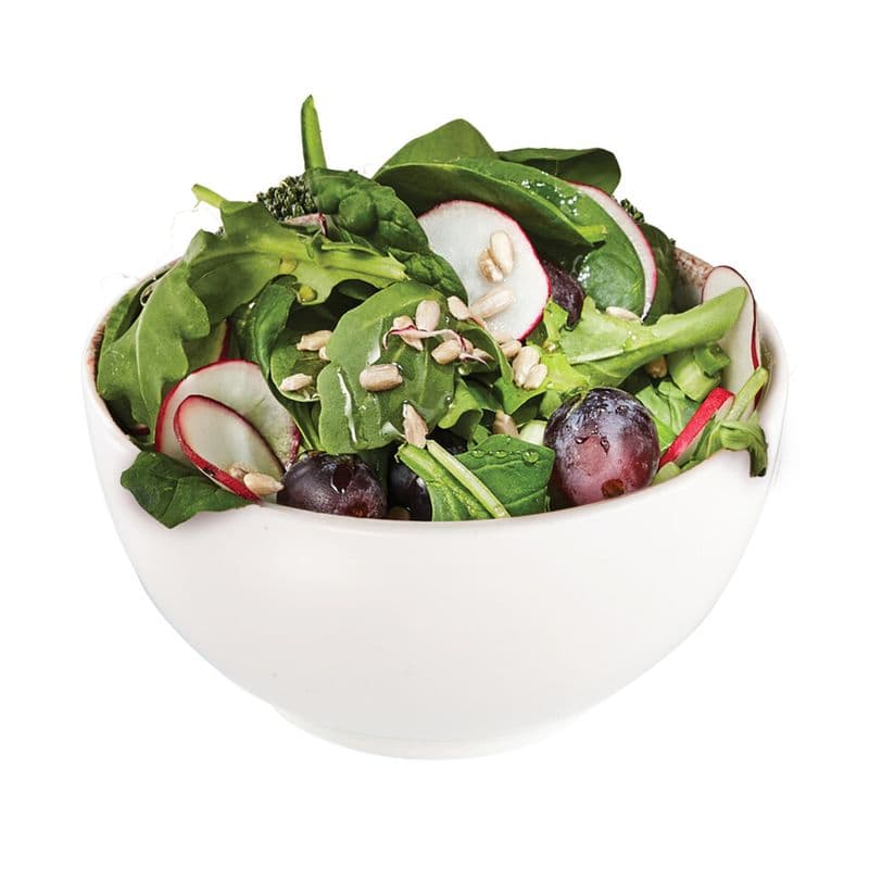 Salade feuillue radis roquette / Leafy salad, radish, arugula