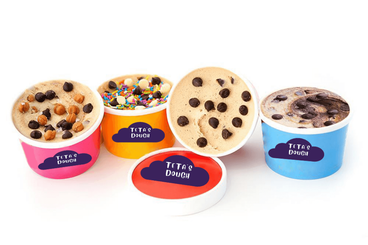 Best Seller Edible Cookie Dough 4 pack