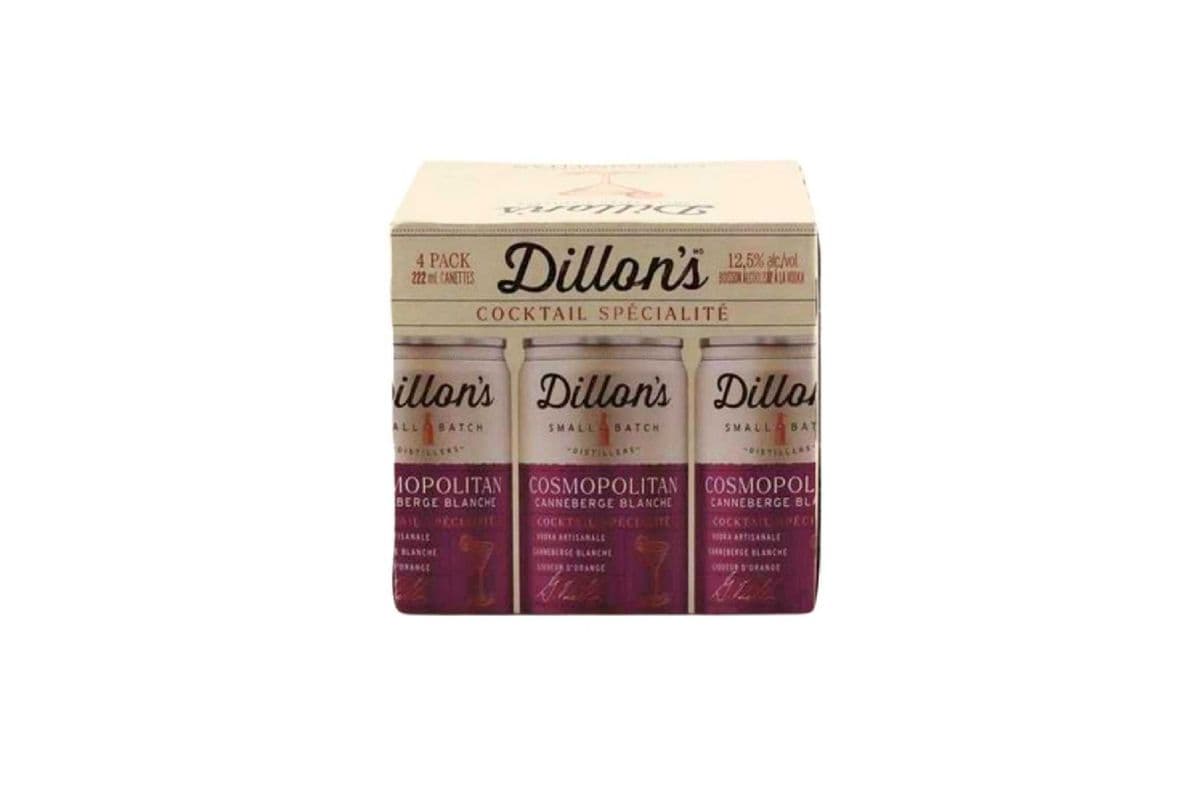 120804. DILLON'S WHITE CRANBERRY COSMO (1 x 4PC)