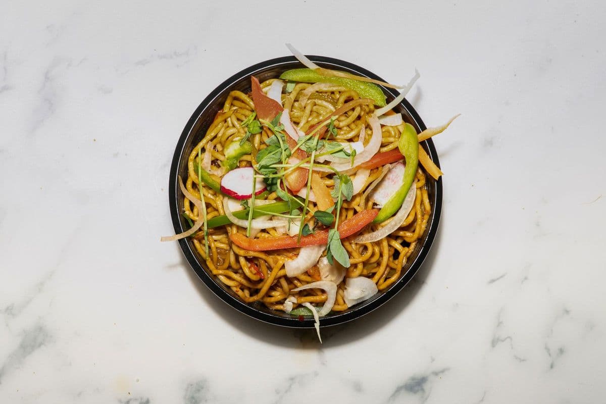 Veg Hakka Noodles
