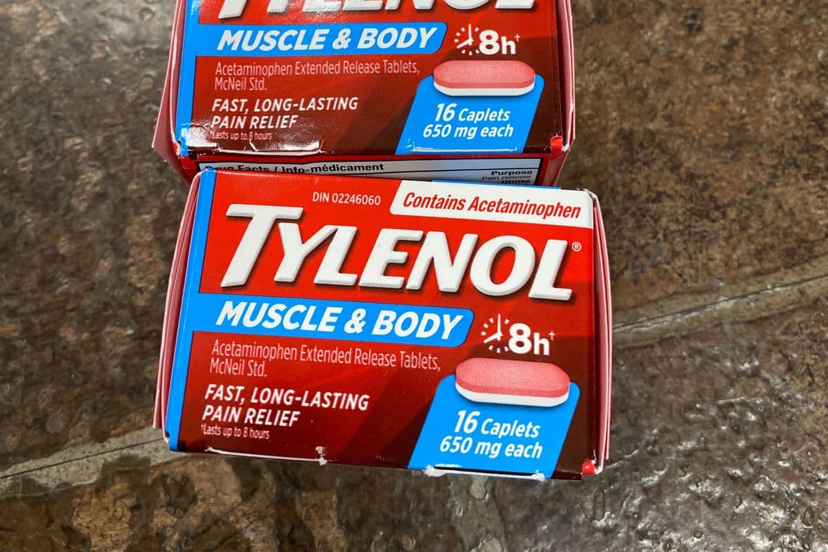Tylenol muscle & body