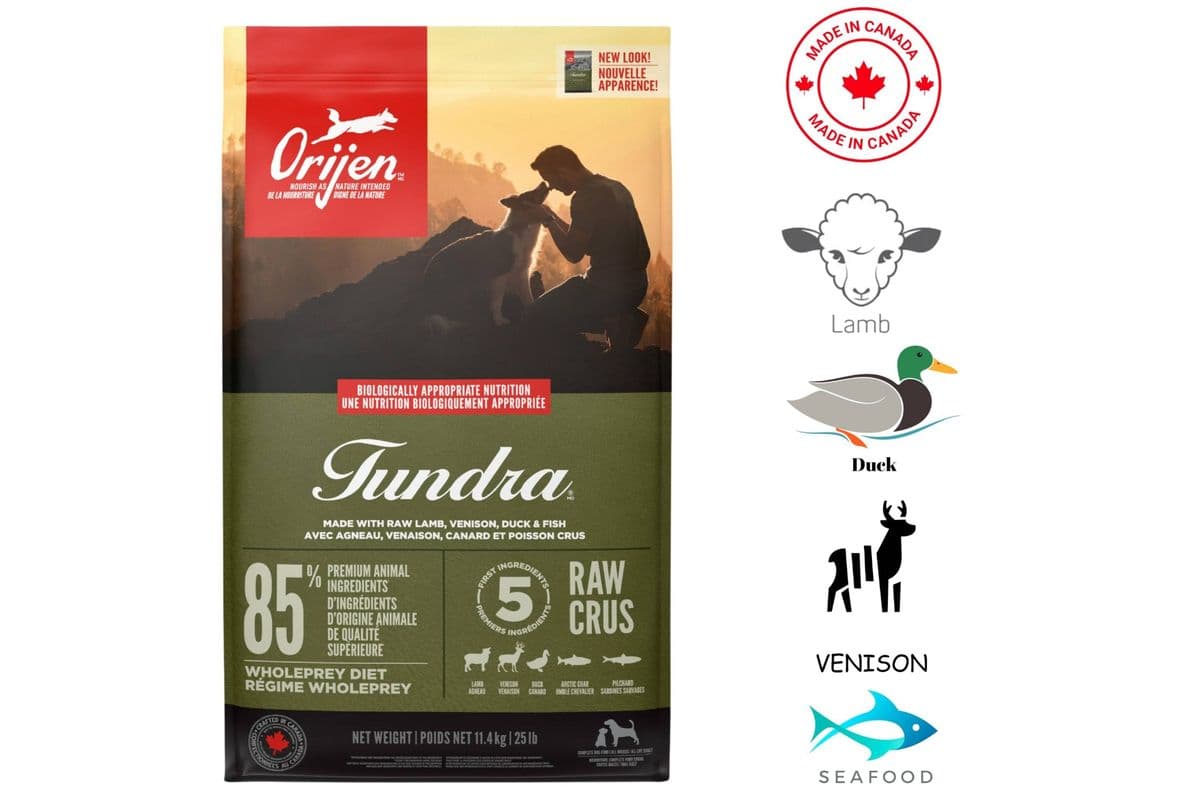 Orijen Tundra Dry Dog Food (25 lbs)