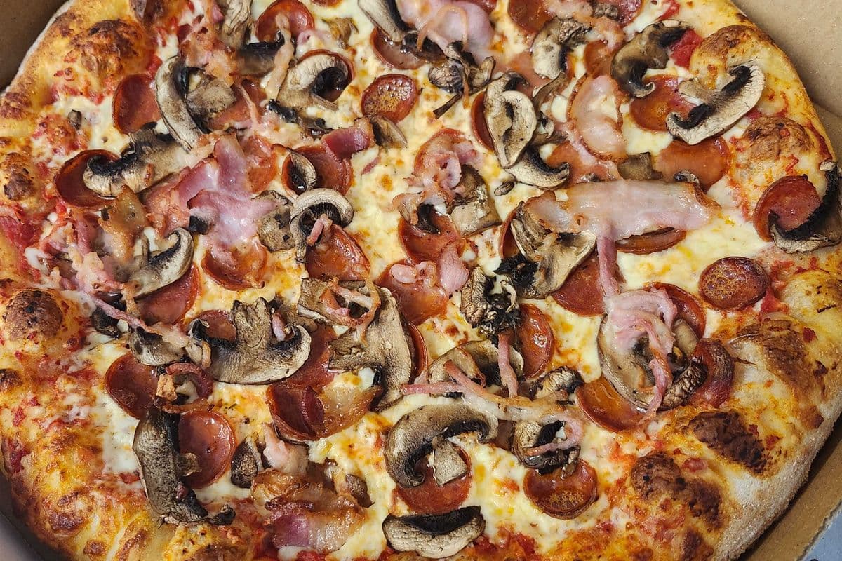 2. 12" Medium Canadian Pizza