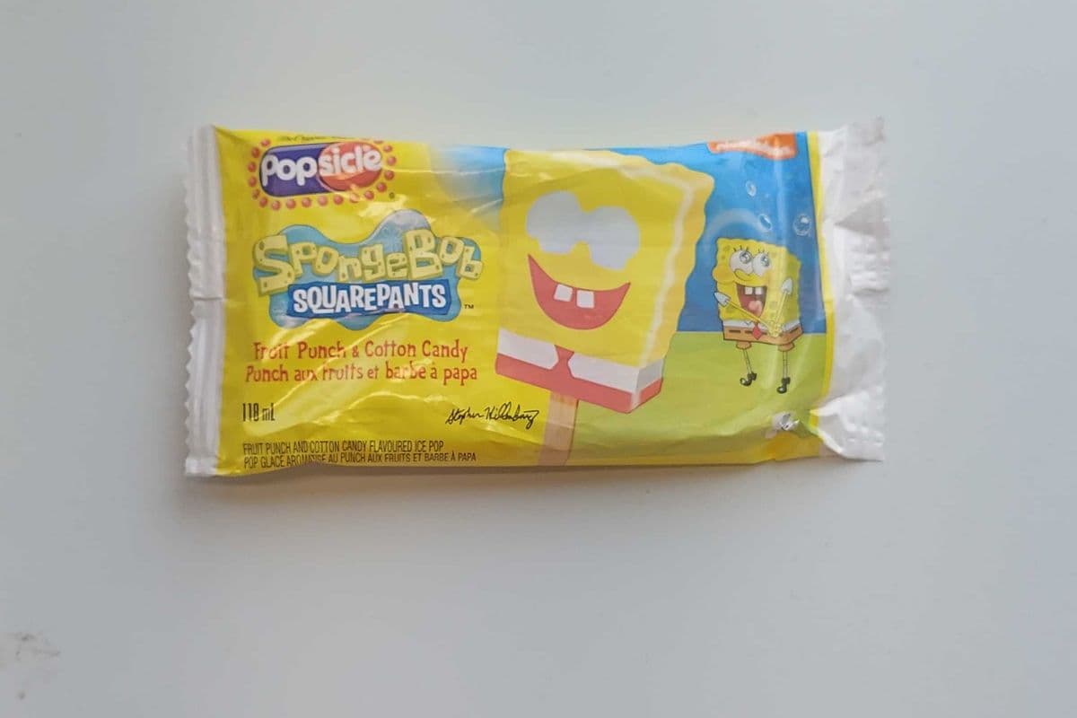 Popsicle SpongeBob SquarePants (118 ml)
