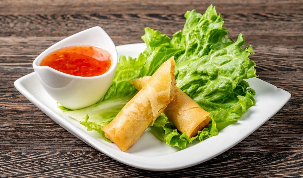 VEG1. Veggie Fried Rolls - 2 Rolls - OO