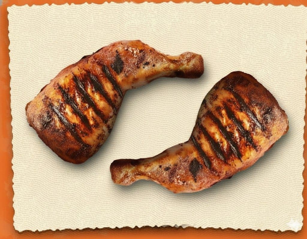 2 Chicken Leg  / 2 cuisses de poulet