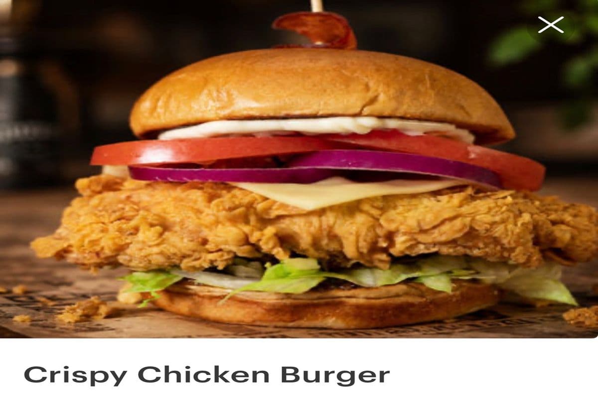 Crispy Chicken Burger
