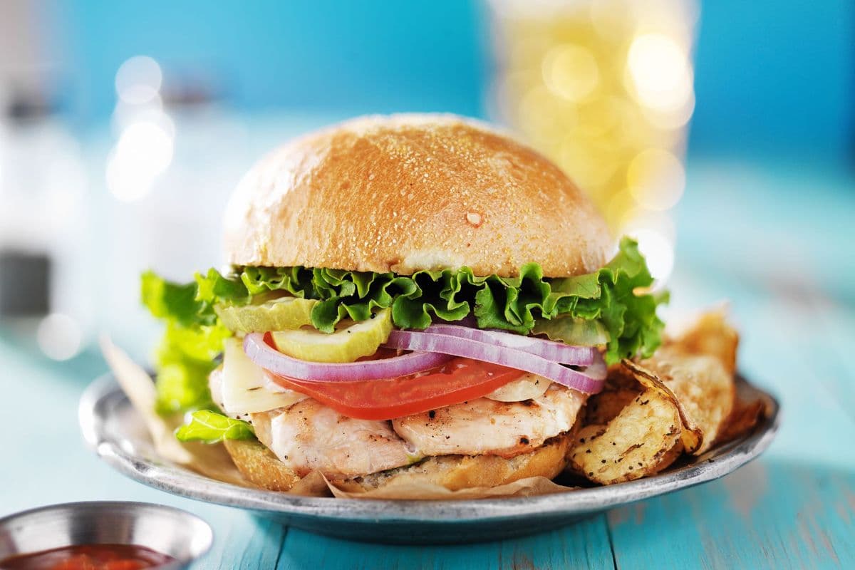 Fajita Grilled Chicken Sandwich